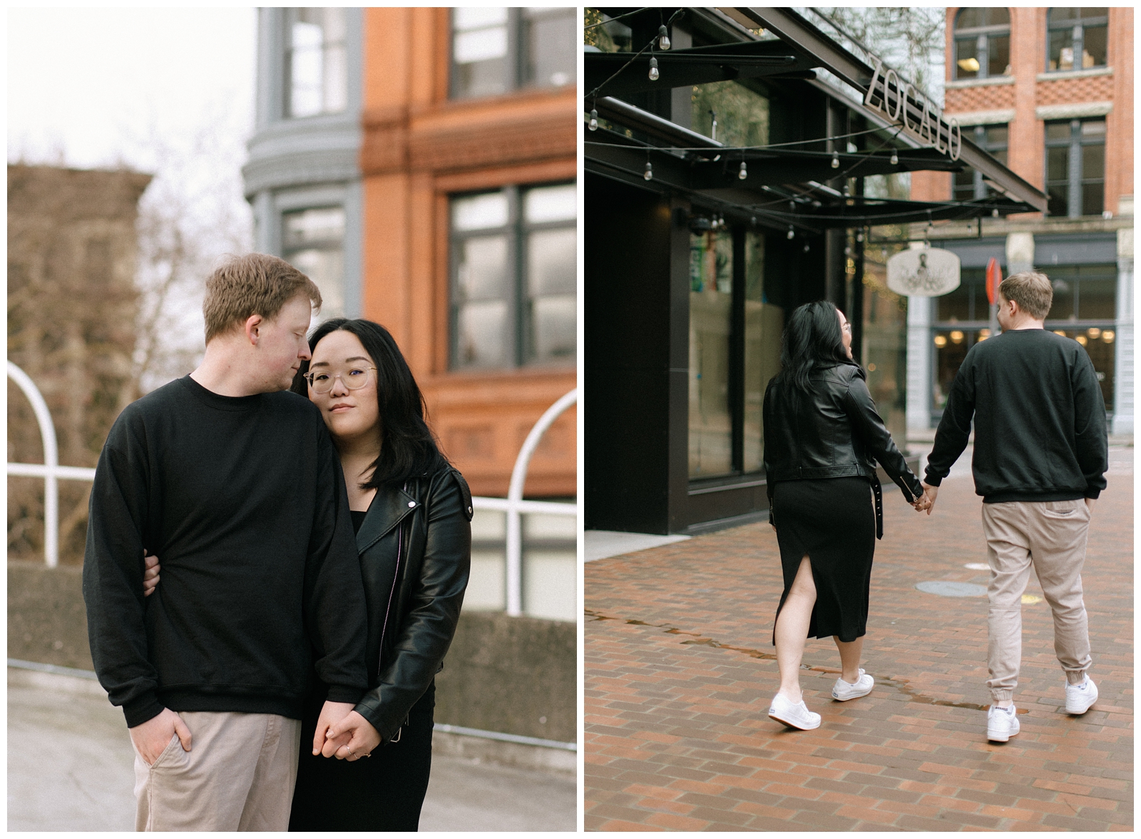 Downtown Seattle Engagement Photos